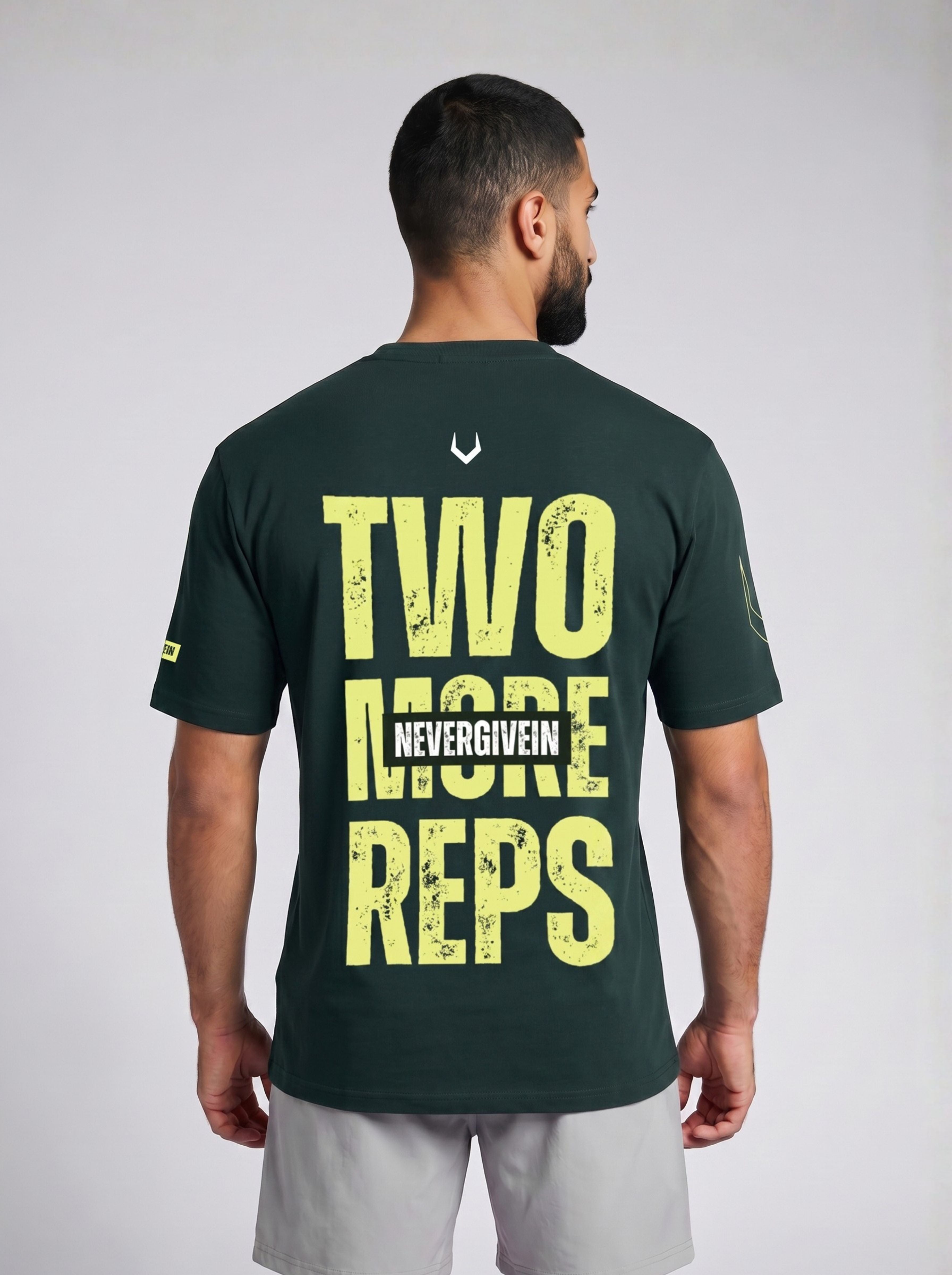 2MR Round Neck T-Shirt - Green/Yellow
