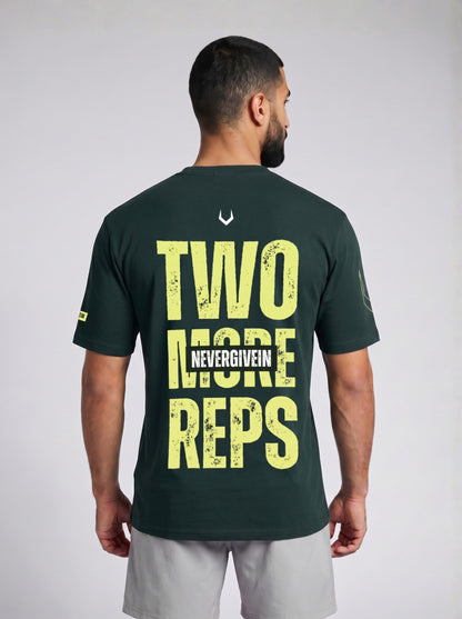 2MR Round Neck T-Shirt - Green/Yellow