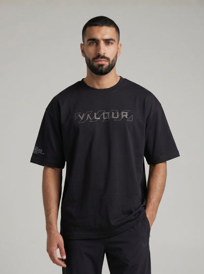 Mindset Round Neck T-Shirt - Black