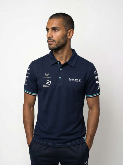Bahrain VICTORIOUS Official 10 Year Anniversary Edition Polo - Navy