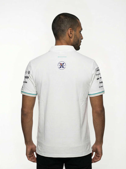 Bahrain VICTORIOUS Official 10 Year Anniversary Edition Polo  - White