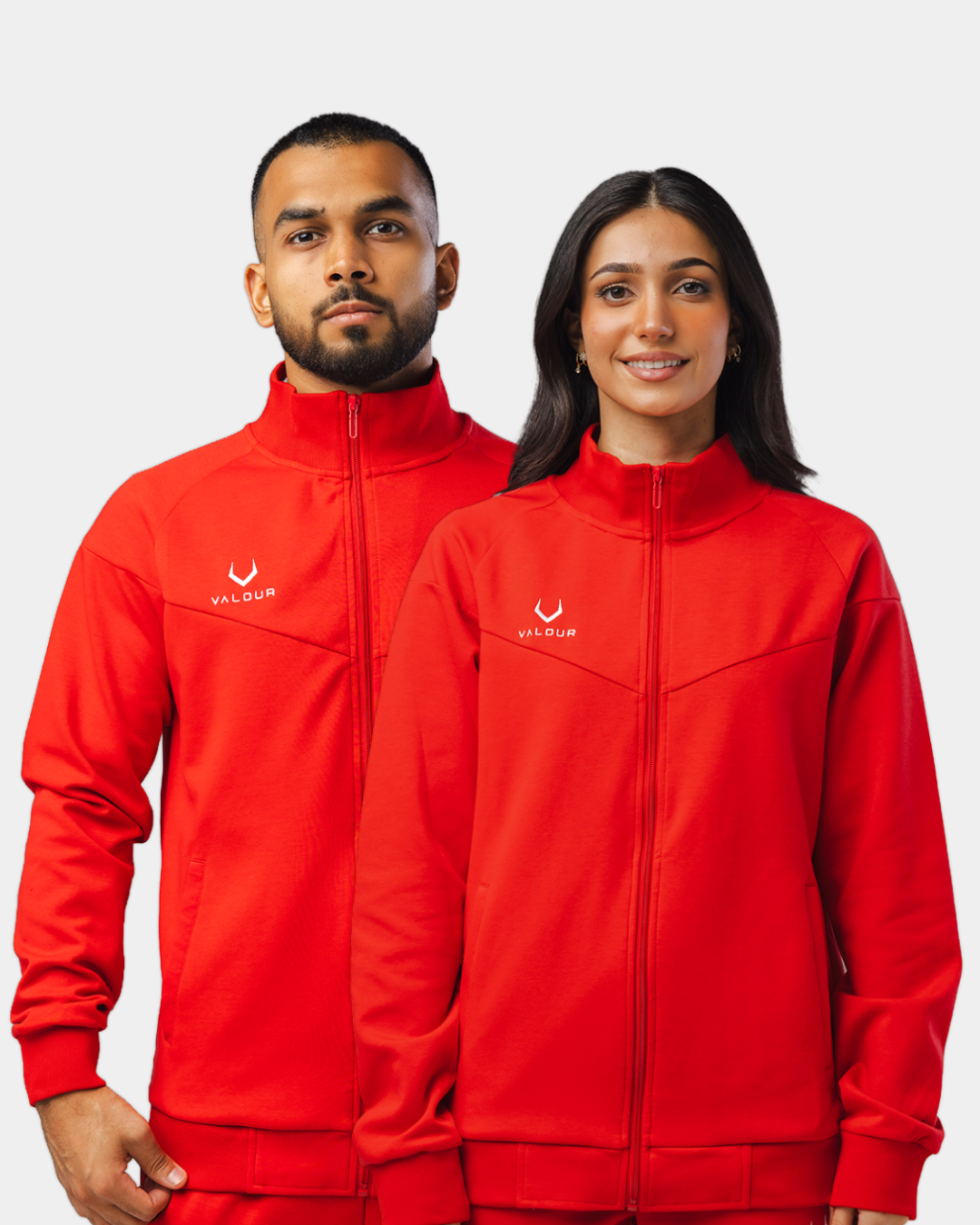 Ascend Tracksuit Jacket - Fiery Red