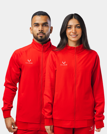 Aura Light Weight Jacket - Fiery Red