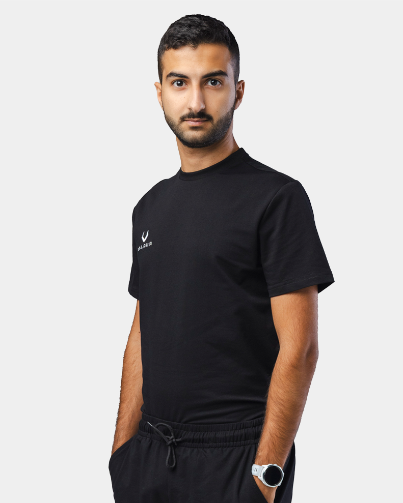 Element Round Neck Top - Black