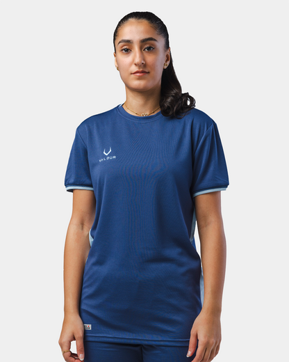 Finesse Sports Jersey - Titan Blue