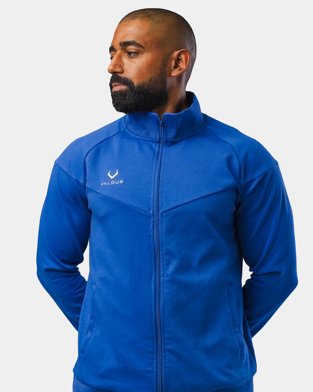 Ascend Tracksuit Jacket - Titan Blue