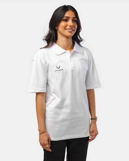 Prestige Polo Top - White