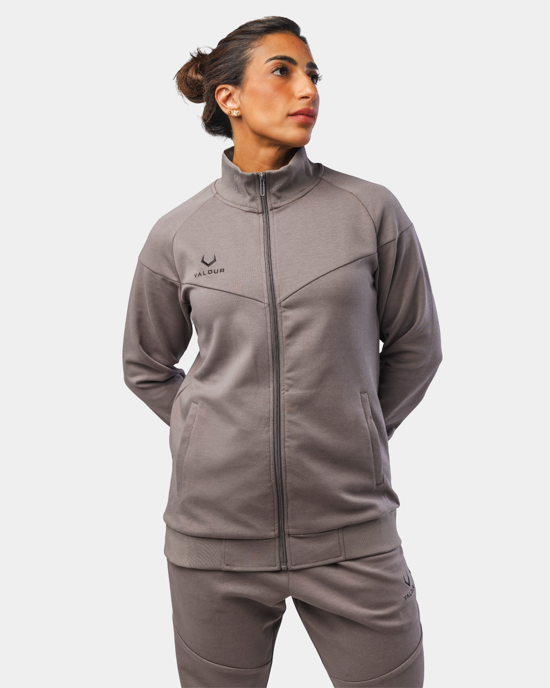 Ascend Tracksuit Jacket - Carbon Grey
