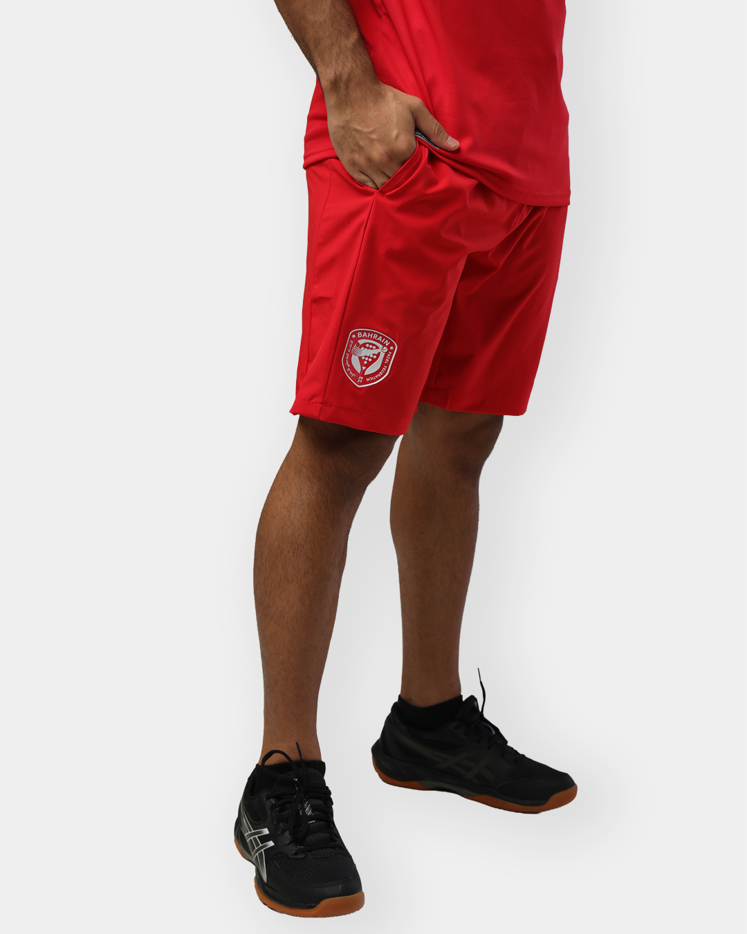 Bahrain Padel Federation Official Shorts - Dominion Red