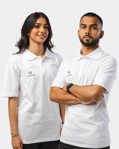 Prestige Polo Top - White