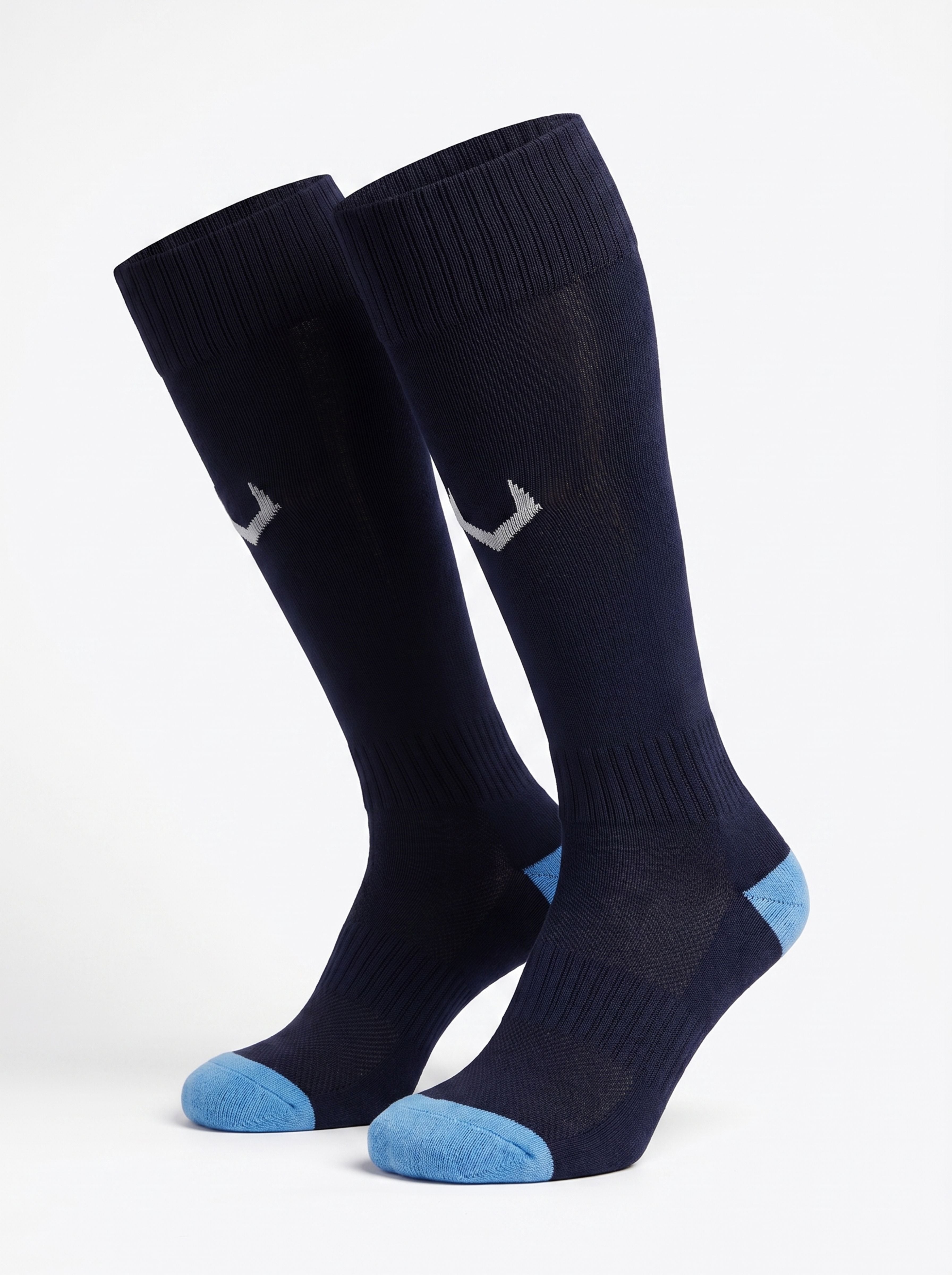 Stride Knee High Socks - Navy Blue