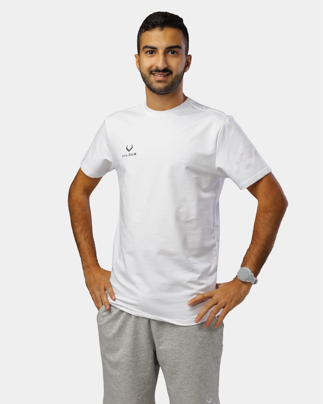 Element Round Neck Top - White